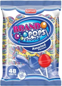Good Luck Brando Pops Mango Lollipop (Pack of 1 x 48 g) | Shop Online