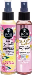 Good Stuff Very Vanilla & Rock’N Rooibos Pure Hyaluron + Body Mist – For Women (100 ml) | Shop Online