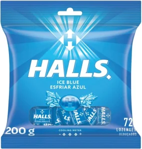 Hall’s Lozenges Bag Ice Blue Mouth Freshener (Pack of 1 x 200 g) | Shop Online