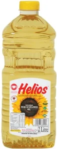 Helios Triple Refined Pure Sunflower Oil Plastic Bottle (2 L) | Shop Online