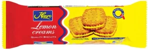 Henro Lemon Cream Filled Biscuit (150 g Pack of 12) | Shop Online