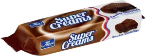 Henro Super Creams Double Chocolate Cream Filled Biscuit (125 g Pack of 12) | Shop Online