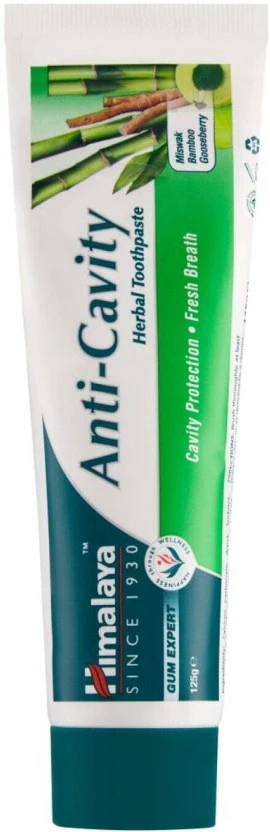 Himalaya Anti-Cavity Herbal Toothpaste (125 ml Pack of 6) | Shop Online