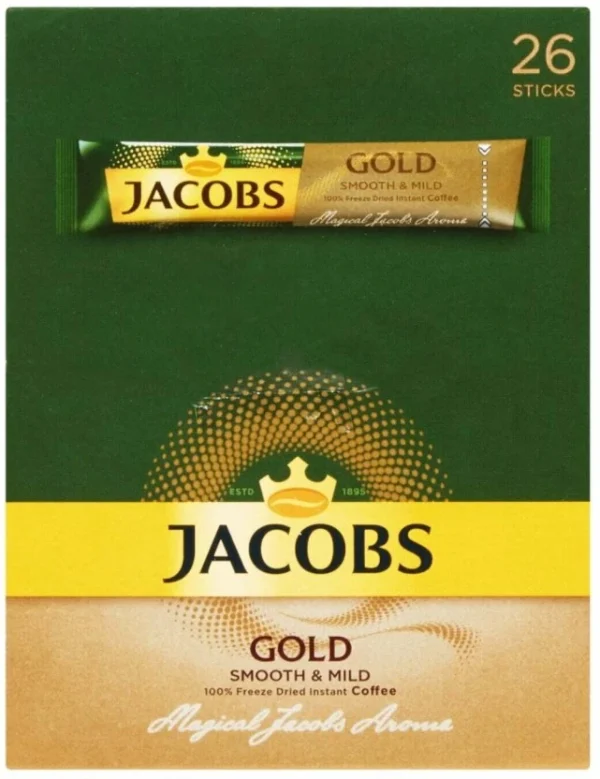 Jacobs Gold Smooth and Mild Instant Coffee (1 8 g) | Shop Online