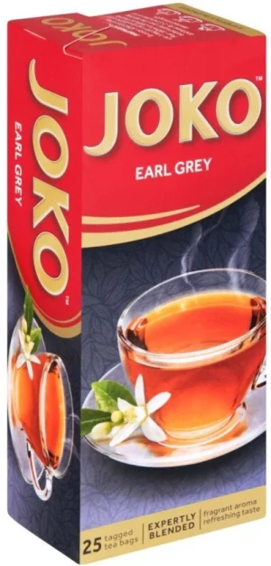Joko Earl Grey Tea Black Box (25 Bags) | Shop Online