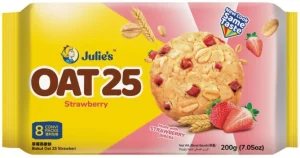 Julie'S Oat 25 Cookies Strawberry (g) | Shop Online