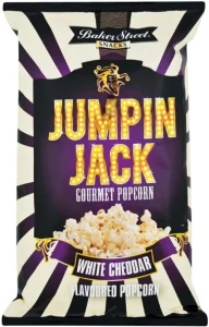 Jumpin Jack Gourmet White Cheddar Popcorn (100 g Pack of 13) | Shop Online