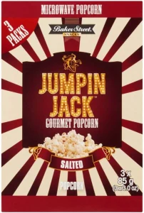 Jumpin Jack Microwave Gourmet Salted Popcorn (85 g Pack of 3) | Shop Online