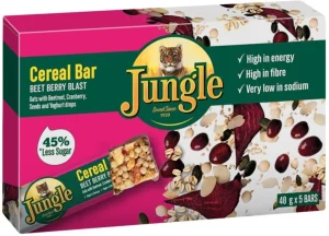 Jungle Beet Berry Blast Cereal Bar Sachet (30 x 40 g) | Shop Online