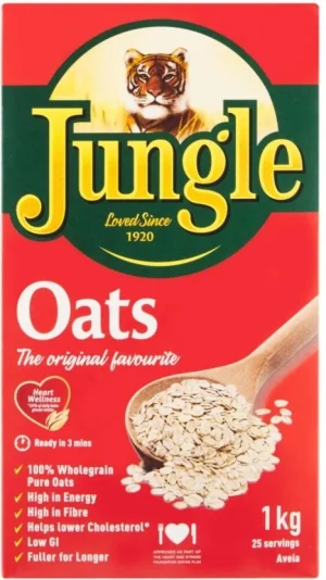 Jungle The Original Flavour Oats Box (6 x 1 kg) | Shop Online