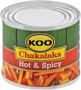 KOO Chakalaka Hot & Spicy Vegetables (215 g Pack of 12) | Shop Online