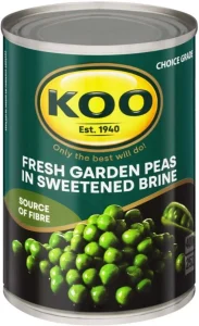KOO Fresh Garden Peas Vegetables (400 g Pack of 12) | Shop Online