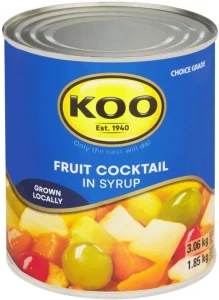 KOO Fruit Cocktail in Syrup Fruits (36 kg) | Shop Online