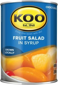 KOO Fruit Salad in Syrup Fruits (410 g Pack of 12) | Shop Online