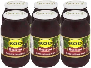 KOO Grated & Spiced Beetroot Brined Pickle (6 x 780 g) | Shop Online