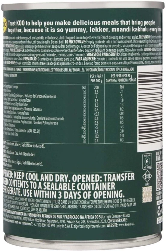 KOO Whole Kernel Corn (410 g) | Shop Online - Image 3