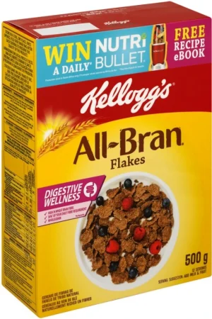 Kellogg's All Bran Flakes Box (4 x 500 g) | Shop Online