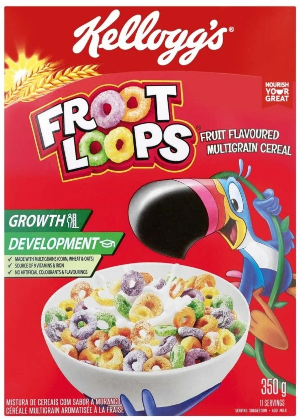 Kellogg's Froot Loops Box (350 g) | Shop Online