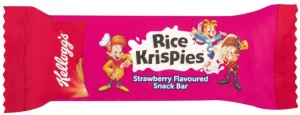 Kellogg's Rice Krispies Strawberry Flavoured Snack Bar Pouch (22 g) | Shop Online