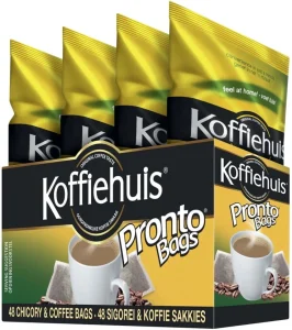 Koffiehuis Pronto Bags Roast & Ground Coffee (Chicory Flavoured 6 x 250 g) | Shop Online