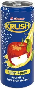 Krush Crisp Apple Sparkling Fruit Nectar (300 ml) | Shop Online