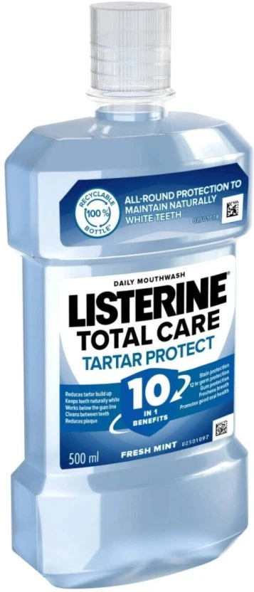 Listerine Tartar Control Fresh Mint (500 ml) | Shop Online