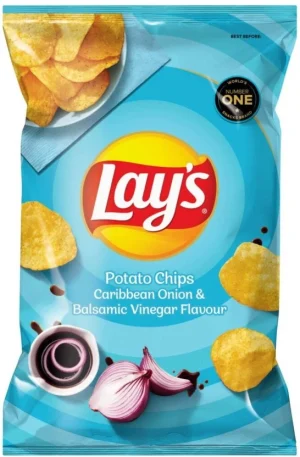 Lay's Caribbean Onion & Balsamic Vinegar Chips (1 x 120 g) | Shop Online