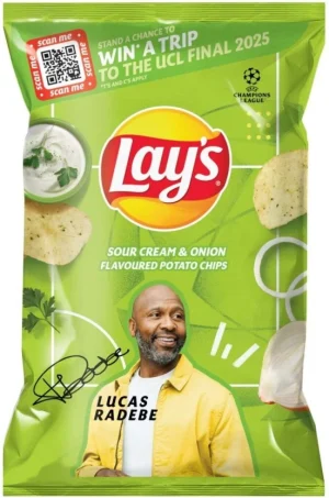Lay's Sour Cream & Onion Falvoured Potato Chips (1 x 120 g) | Shop Online