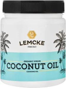 Lemcke Organic Virgin Coconut Oil Jar (12 x 1 L) | Shop Online