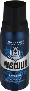 Lentheric Masculin Extreme Deodorant Spray – For Men (150 ml Pack of 6) | Shop Online