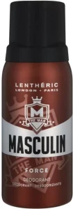 Lentheric Masculin Force Deodorant Spray – For Men (150 ml Pack of 6) | Shop Online
