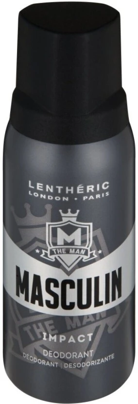 Lentheric Masculin Impact Deodorant Spray - For Men (150 ml) | Shop Online