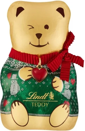 Lindt CHOCOLATE TEDDY WINK Milk Bars (100 g) | Shop Online