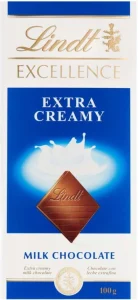 Lindt Excellence Extra Creamy Milk Chocolate Slabs (100 g) | Shop Online