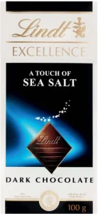 Lindt Excellence Sea Salt Dark Chocolate Slabs (100 g) | Shop Online