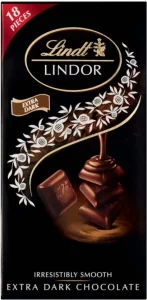 Lindt Lindor Irresistibly Smooth Extra Dark Chocolate Slabs (100 g) | Shop Online