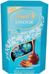 Lindt Salted caramel milk chocolate Truffles (8 x 200 g) | Shop Online