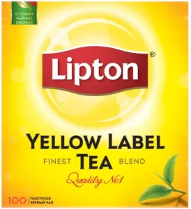 Lipton Yellow Label Black Tea Box (12 x 100 Bags) | Shop Online