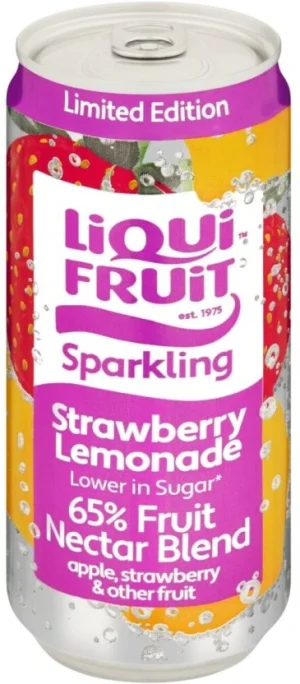 Liqui Fruit Sparking strawberry lemonade (300 ml) | Shop Online