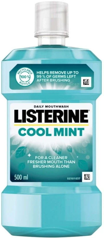 Listerine Mouthwash Coolmint (500 ml) | Shop Online