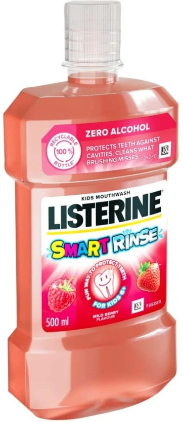 Listerine Smart rinse Berry (500 ml) | Shop Online - Image 2