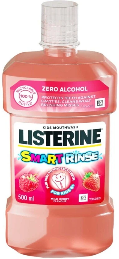 Listerine Smart rinse Berry (500 ml) | Shop Online - Image 3