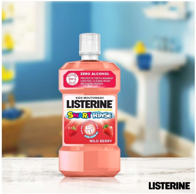 Listerine Smart rinse Berry (500 ml) | Shop Online - Image 4