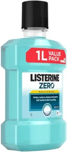 Listerine Zero Mouthwash Mint (1 L Pack of 6) | Shop Online