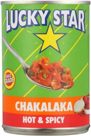 Lucky Star Chakalaka Hot & Spicy Vegetables (410 g Pack of 12) | Shop Online