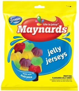 Maynards JELLY JERSEYS Mixed Fruits Sweets (Pack of 1 x 100 g) | Shop Online
