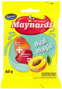Maynards Jelly Sweets Dual Magic Fruits (Pack of 1 x 60 g) | Shop Online