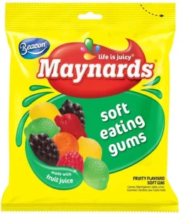 Maynards Soft Fruity Gums Mixed Fruits Jelly Sweets (Pack of 1 x 100 g) | Shop Online