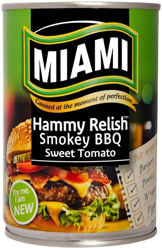 Miami Hammy Relish Smokey Bbq (450 g) | Shop Online