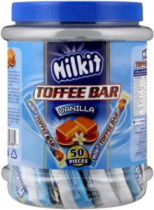 Milkit Toffee Bar Vanilla (Pack of 1 x 50 pieces) | Shop Online